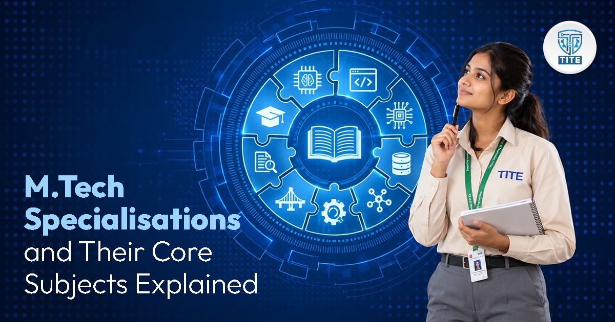 MTech Specialisations and Their Core Subjects Explained